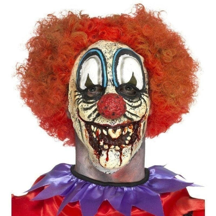 Deluxe Foam Latex Special FX Clown Prosthetic Adult Red_1