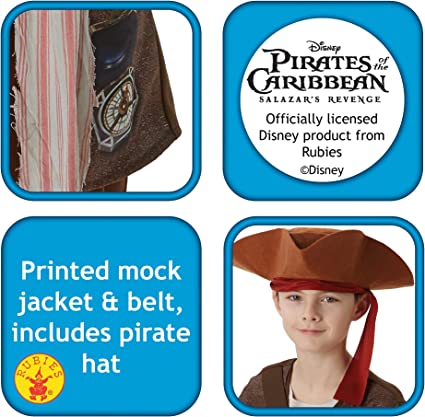 Deluxe Jack Sparrow Kids Costume_3