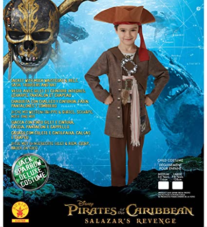Deluxe Jack Sparrow Kids Costume_4