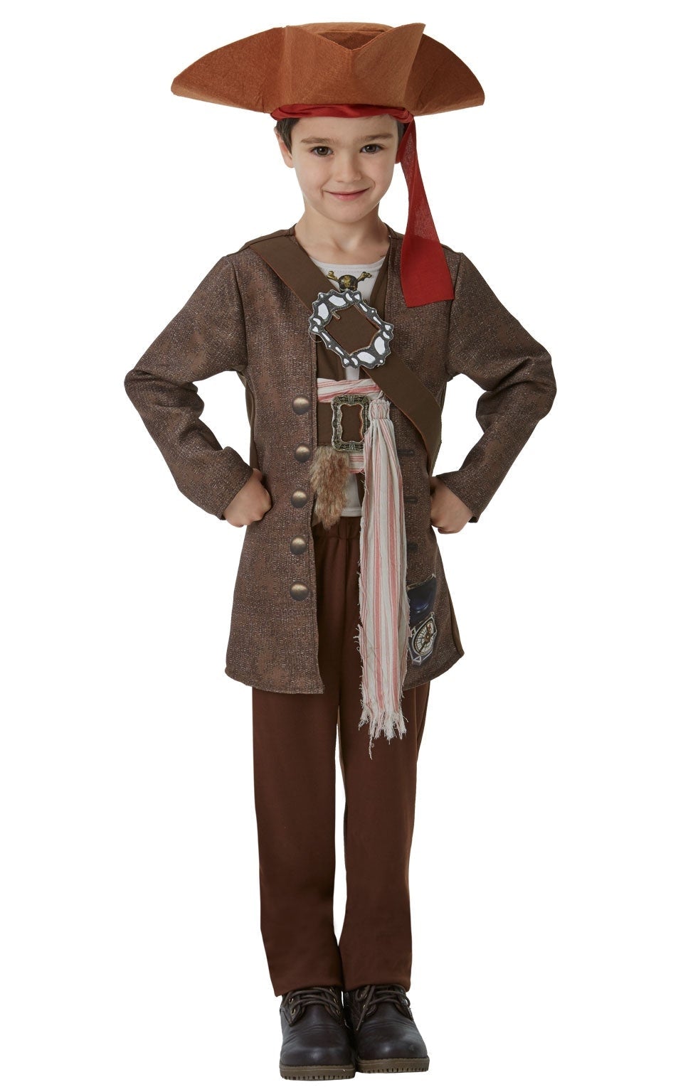 Deluxe Jack Sparrow Kids Costume Deluxe Jack Sparrow Kids Costume