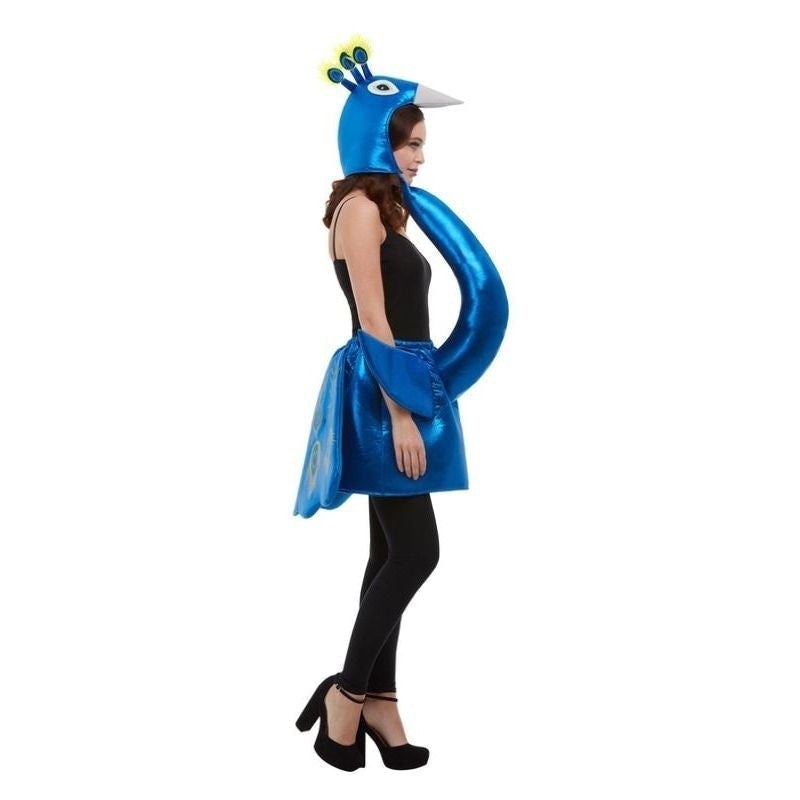 Deluxe Peacock Costume Adult Blue 3