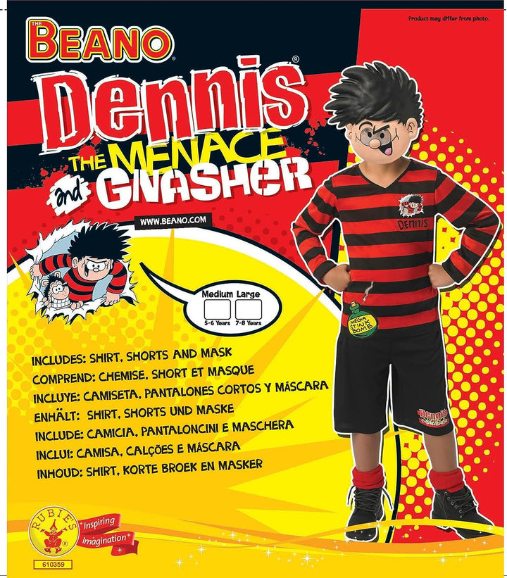 Dennis The Menace Kids Costume and Mask_5