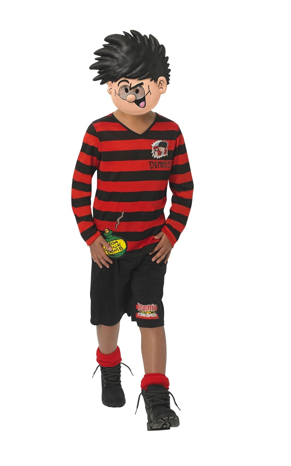 Dennis The Menace Kids Costume and Mask Dennis The Menace Kids Costume and Mask