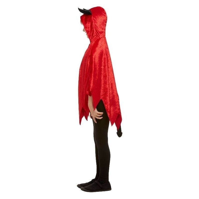Size Chart Devil Hooded Cape Child Red