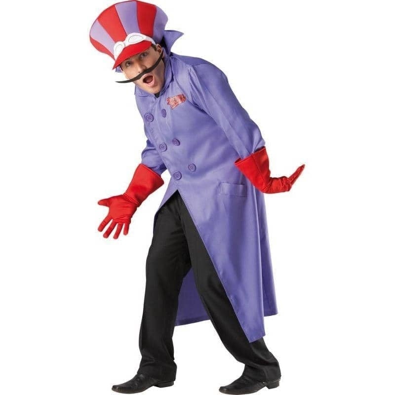 Dick Dastardly Mens Costume Wacky Races Trickster_1