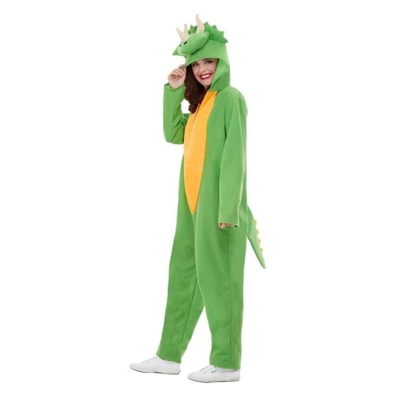 Dinosaur Costume Adult Green_3