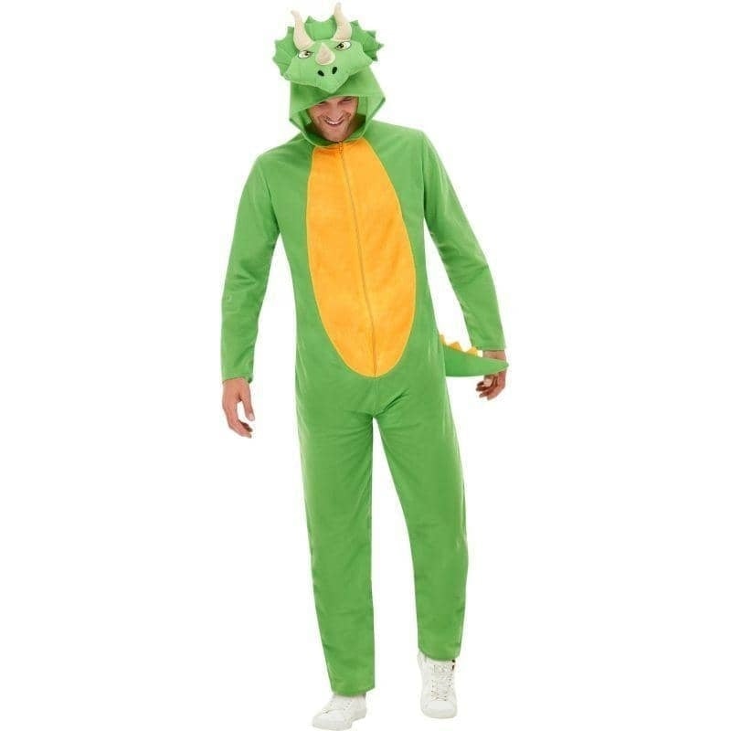 Dinosaur Costume Adult Green_1