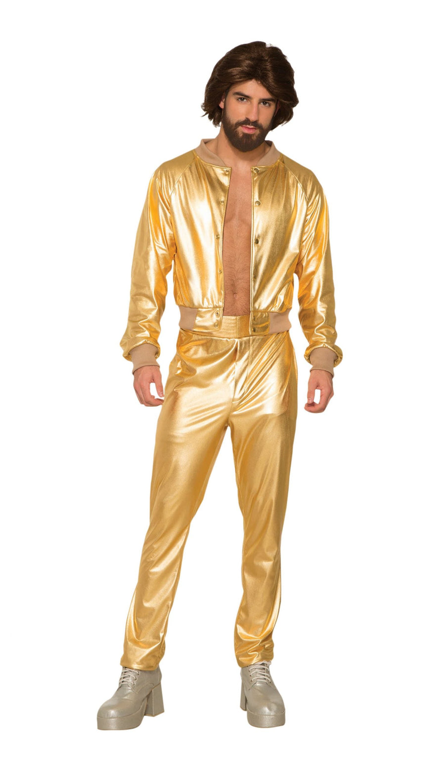 Disco Singer Male Gold Suit_1