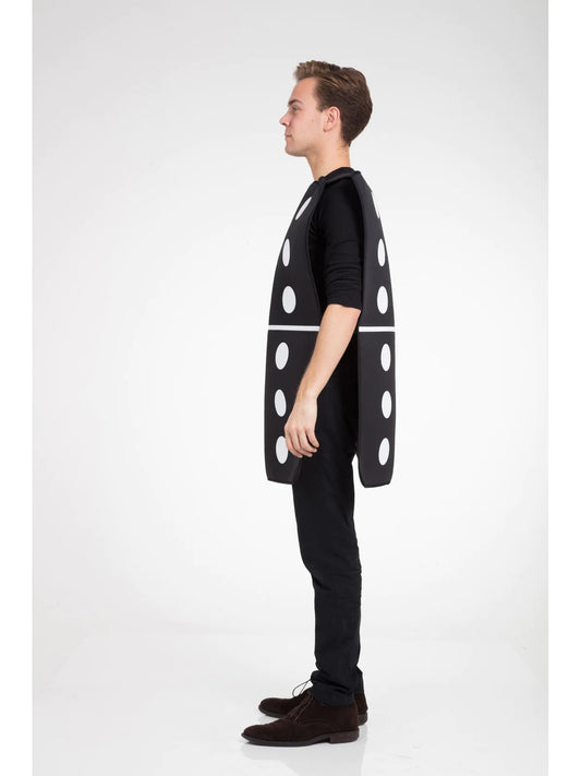 Domino Costume Adult Black Tabard 2