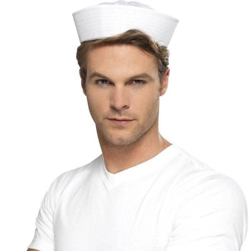 Doughboy US Sailor Hat Adult White_1