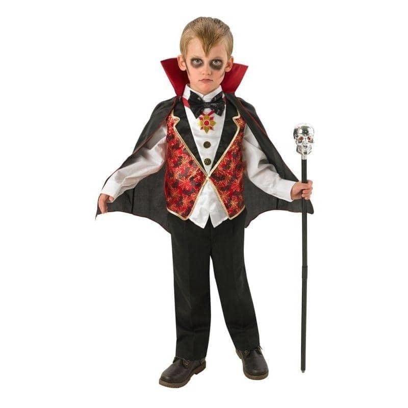 Dracula Costume Kids Halloween Vampire_1