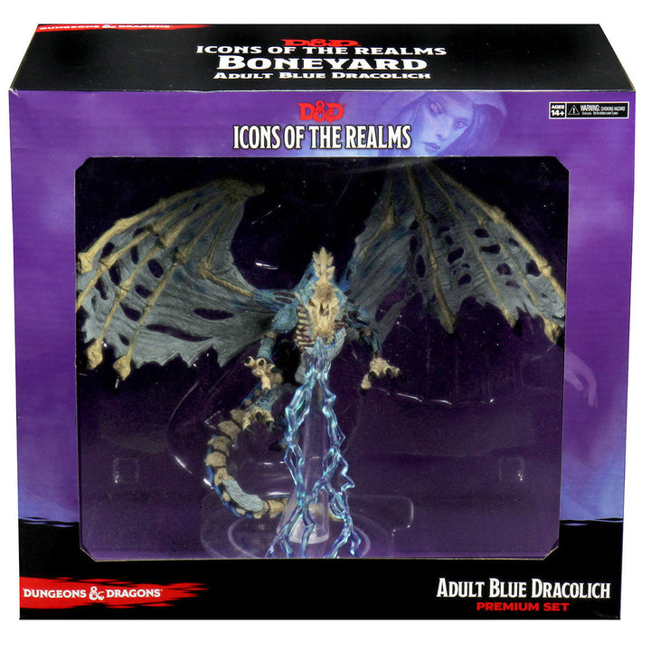 Dungeons and Dragons D&D Boneyard Premium Set Blue Dracolich_7