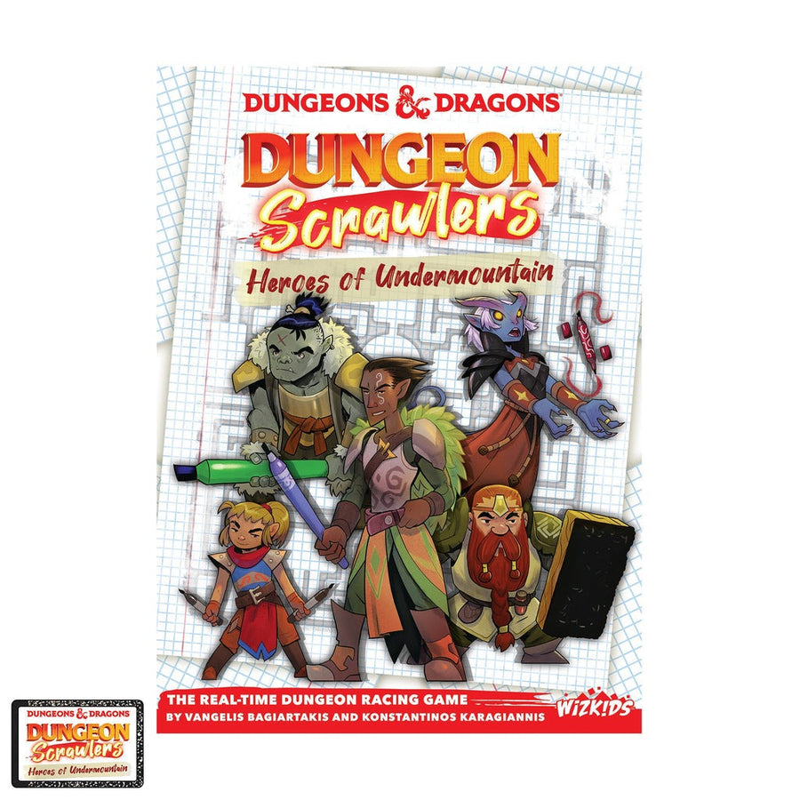 Dungeons and Dragons D&D Dungeon Scrawlers Heroes of Undermountain_1