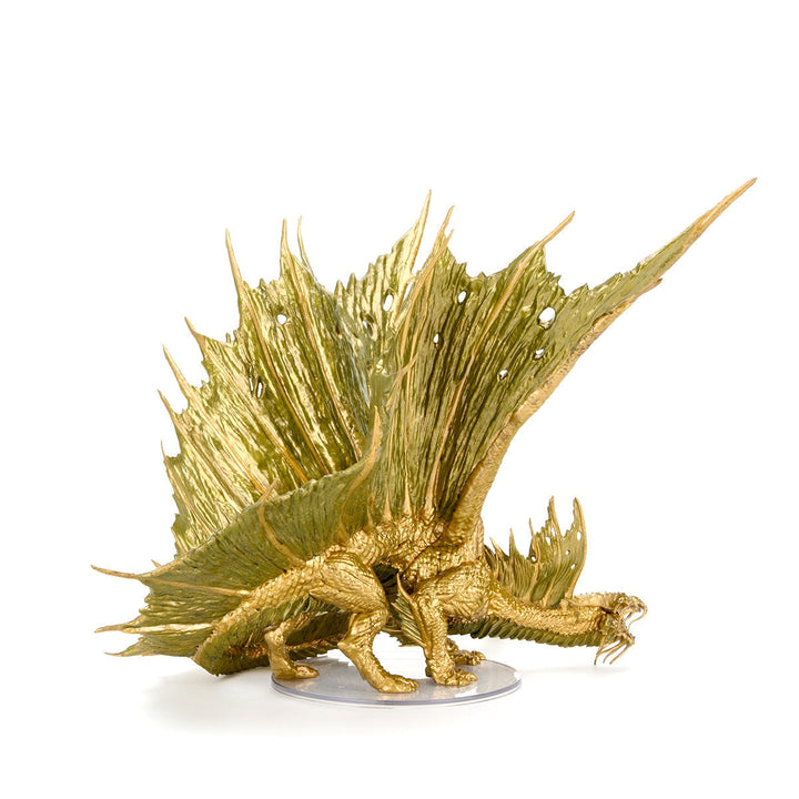 Dungeons and Dragons D&D Icons of the Realms Adult Gold Dragon Premium Figure_10