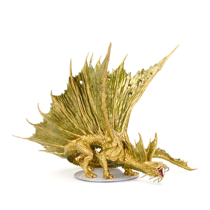 Dungeons and Dragons D&D Icons of the Realms Adult Gold Dragon Premium Figure_6