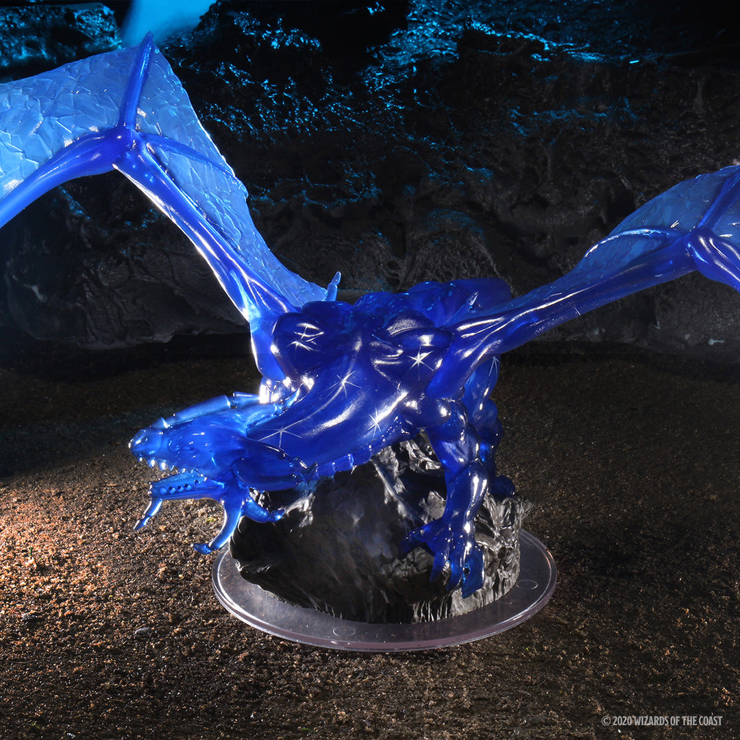 Dungeons and Dragons D&D Icons of the Realms Sapphire Dragon Premium Figure_11