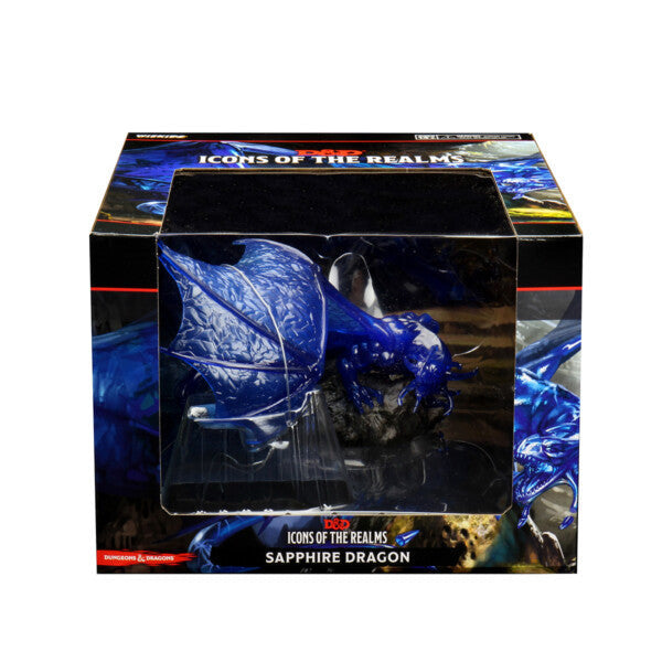 Dungeons and Dragons D&D Icons of the Realms Sapphire Dragon Premium Figure_6