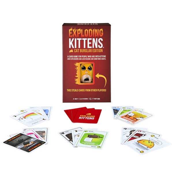 Cat Burglar Edition Board Game by Exploding Kittens 3