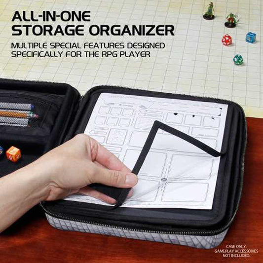 Tabletop Rpgs RPG Organizer Case Collectors Edition Silver Binder 2