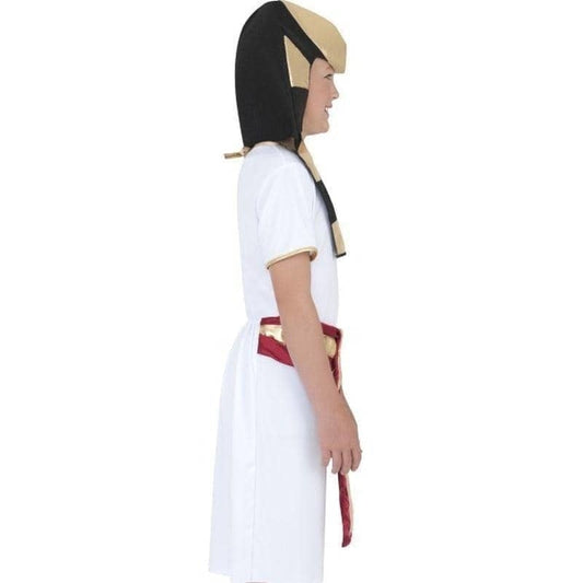 Egyptian Costume Kids White Red Gold 2
