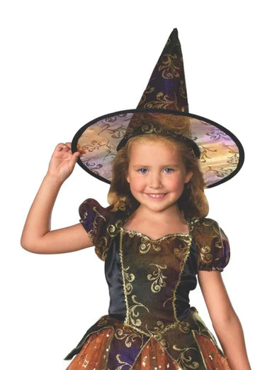Elegant Witch Child Costume Tutu Dress_2