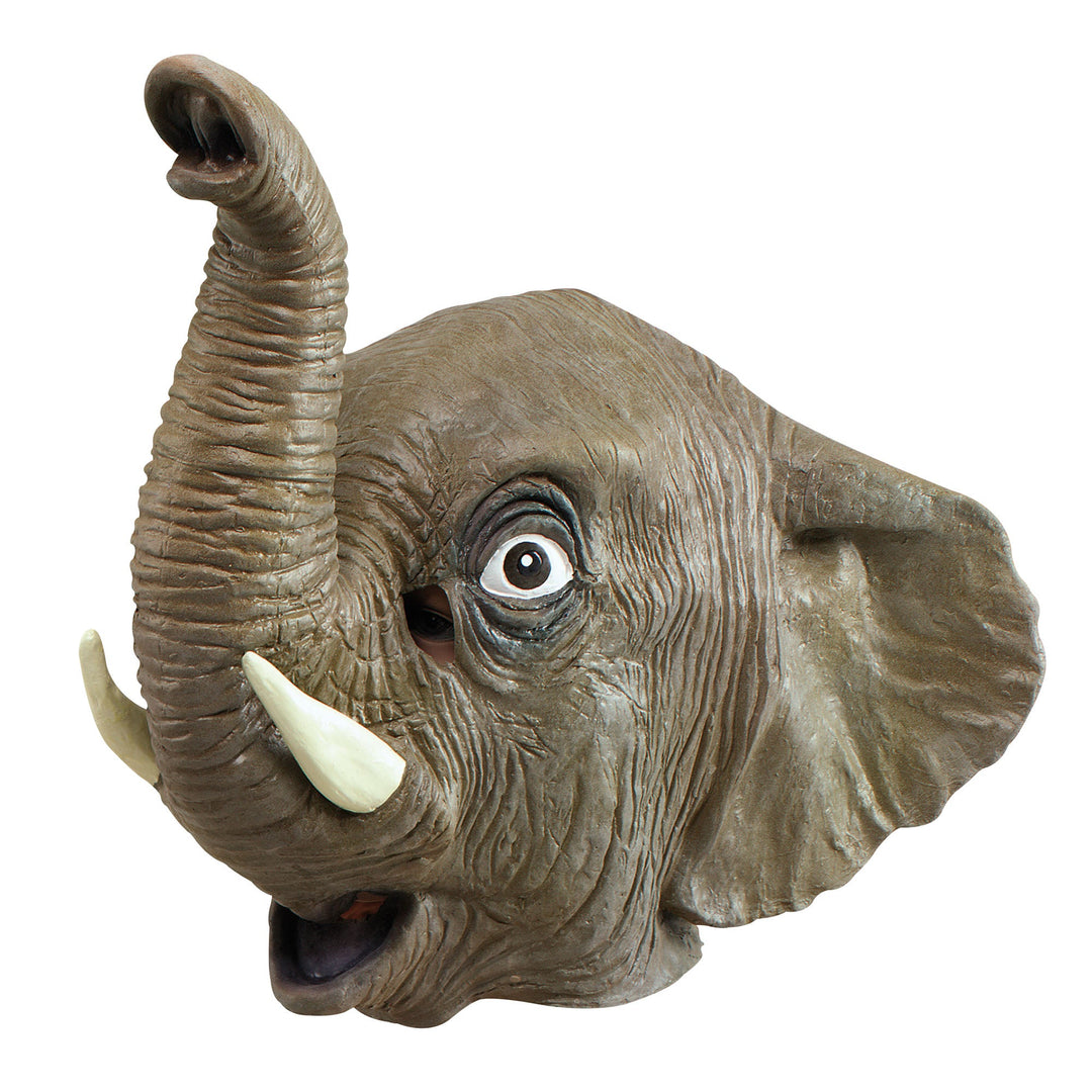 Elephant Mask Overhead Rubber Animal_1