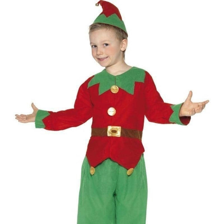 Elf Costume Kids Red Green_1