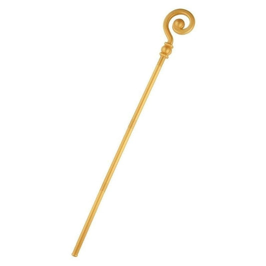 Extendable Crozier Staff Adult Gold 2