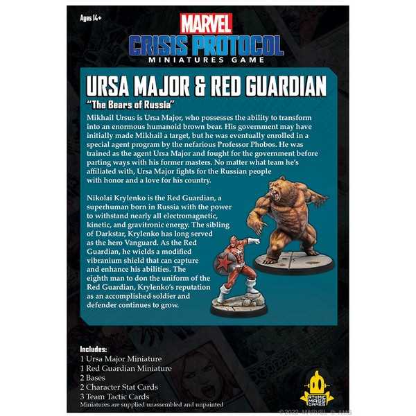 Marvel Crisis Protocol: Ursa Major & Red Guardian 4