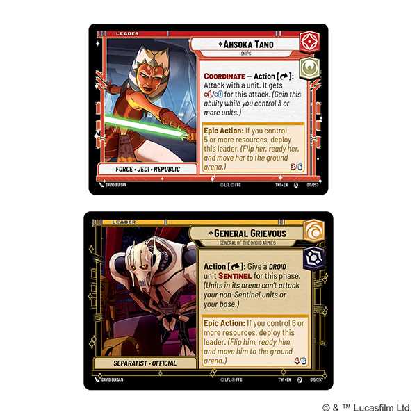 Star Wars: Unlimited Twilight of the Republic Two-Player Starter 5