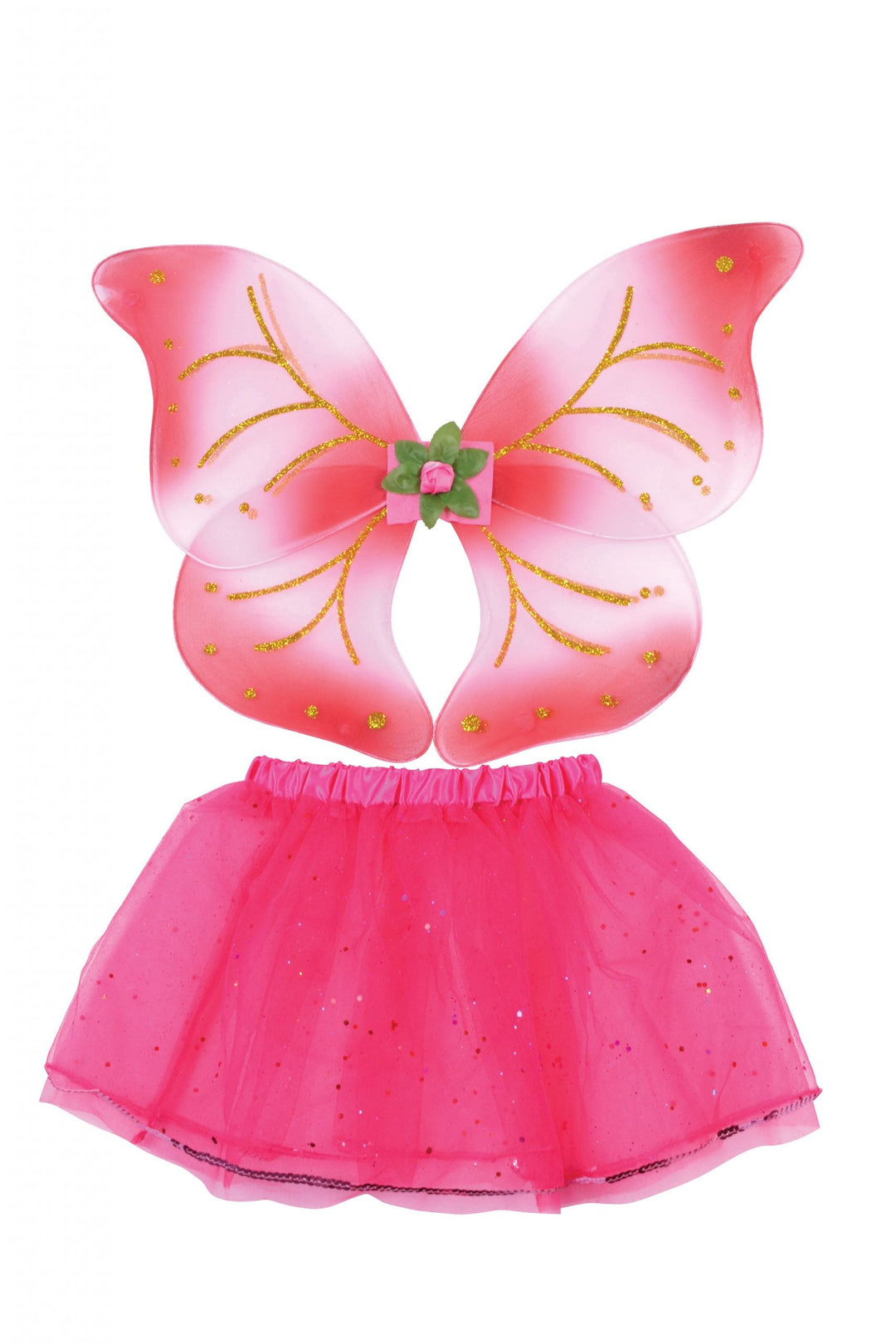 Fairy Wings + Tutu Set Pink Instant Disguises 0_1