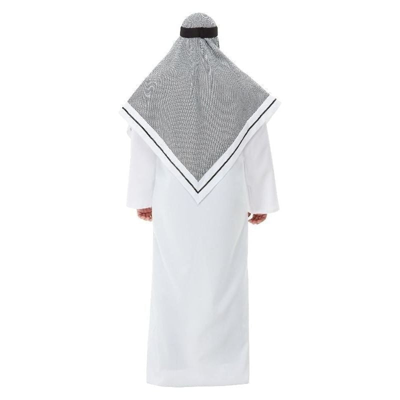 Fake Sheikh Deluxe Costume Adult White_2