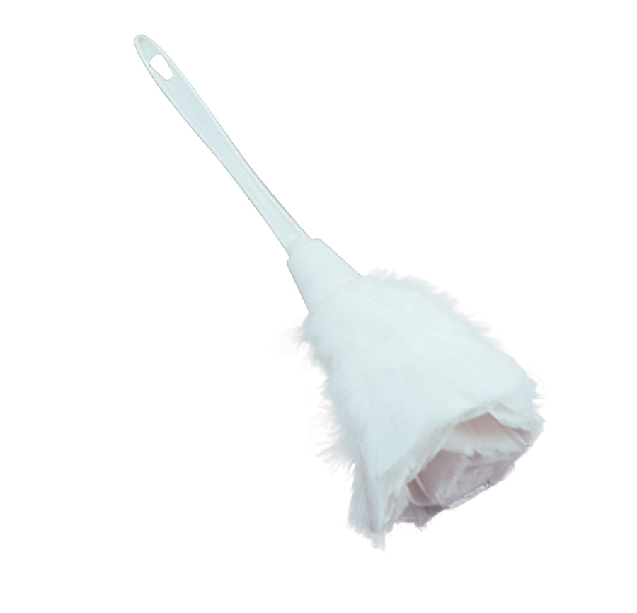 Feather Duster White French Maid Costume Accessory_1