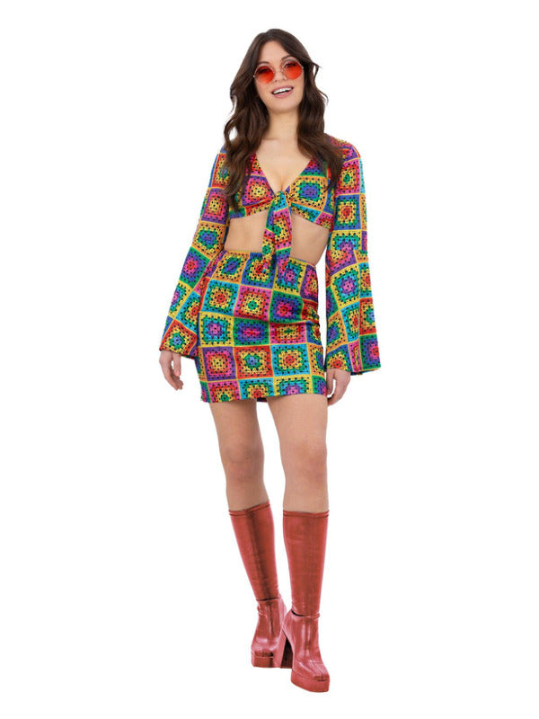 Fever Rainbow 60s Crochet Costume_1