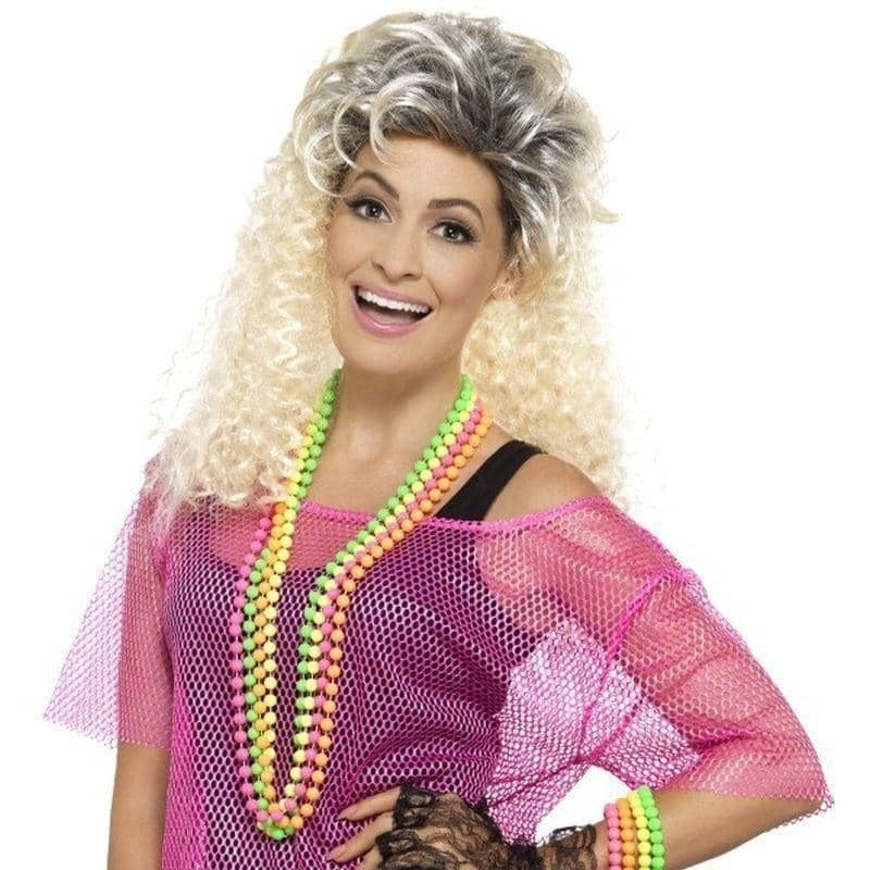 Fishnet Top Adult Neon Pink