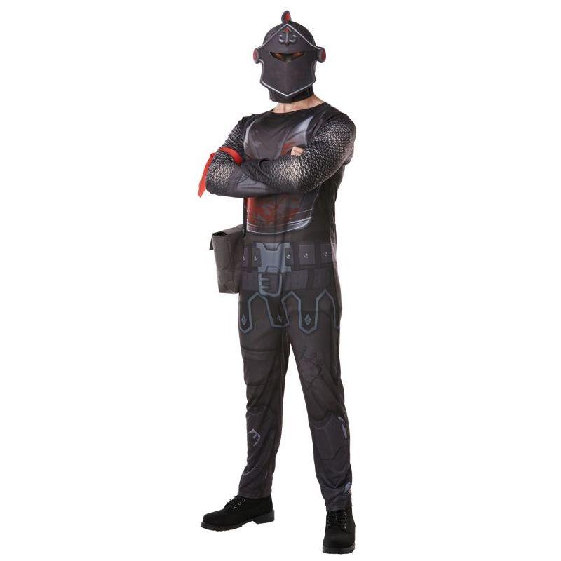 Fortnite Black Knight Adult Costume Jumpsuit With Mask & Accessories 1