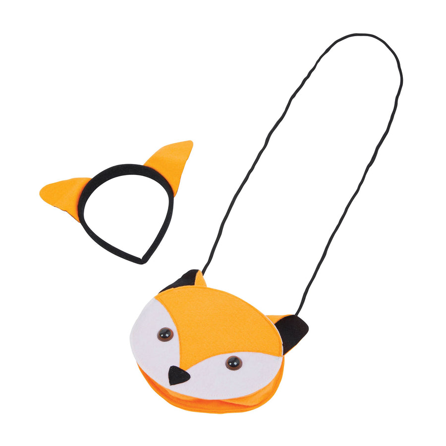 Fox Bag and Ear Headband Set for Kids_1