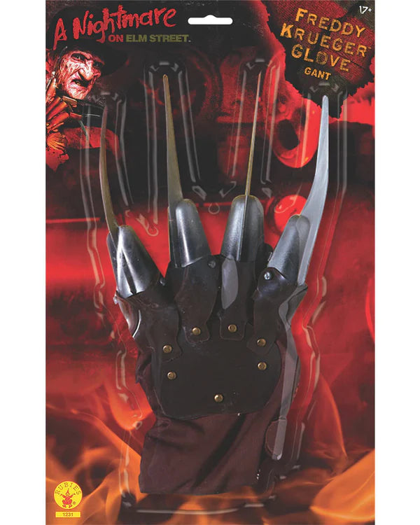 Size Chart Freddy Kruger Adult Glove Nightmare on Elm Street
