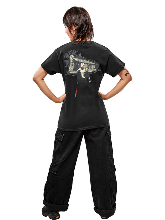 Friday The 13th Camp Crystal Lake Reverse T Shirt 2