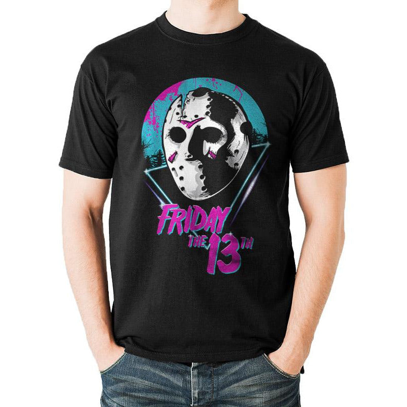 Friday The 13th Eighties Mask Unisex T-Shirt Adult_1