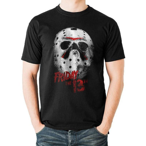 Friday The 13th Jason Mask Unisex T-Shirt Adult_1