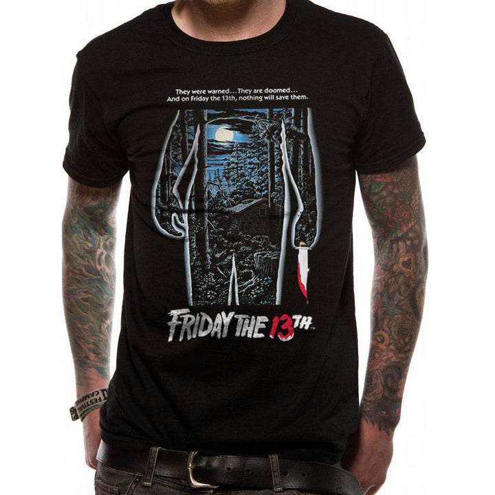 Friday The 13th Movie Sheet T-Shirt Adult_1