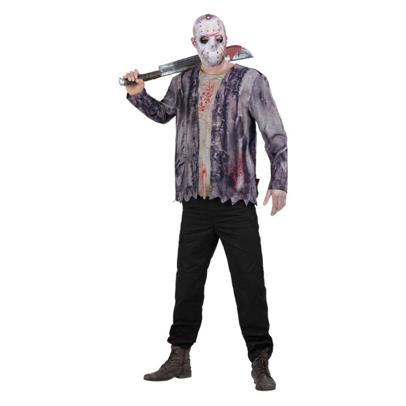 Friday the 13th Jason Voorhees Costume Adult_1