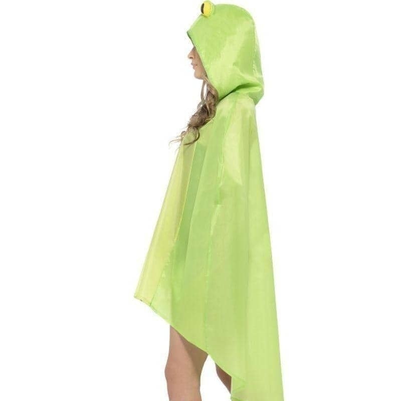 Size Chart Frog Party Poncho Adult Green