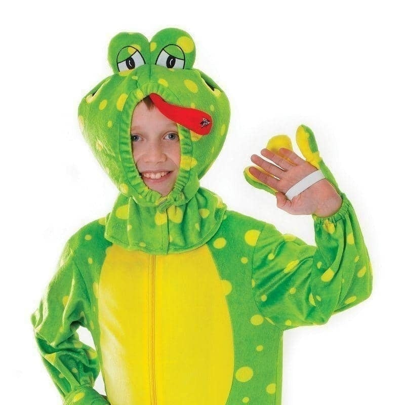 Frog Plush With Head 128cm Childrens Costume Unisex_1