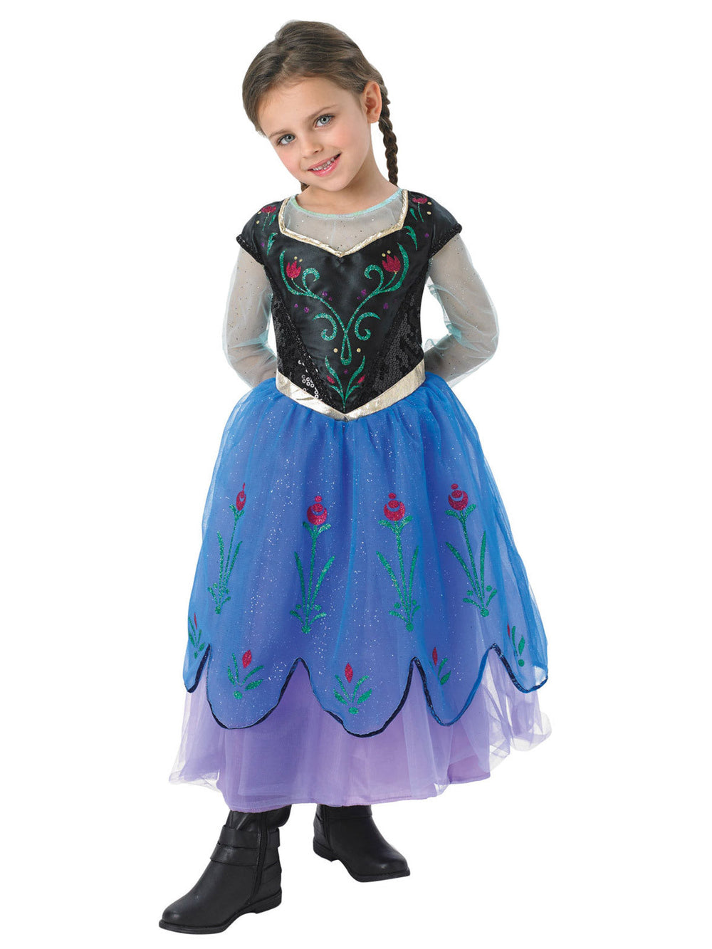 Frozen Disney Anna Kids Costume_2