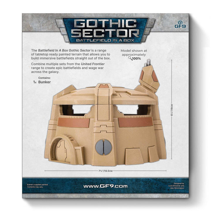 Gothic Sector United Frontier: Bunker