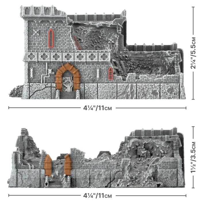 Censorium Damaged and Destroyed Gothic Sector Mundis Imperialis Miniature Game by Gale force Nine 4