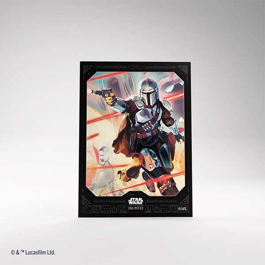Star Wars Unlimited Art Sleeves Mandalorian Card Sleeve by Gamegenic 2