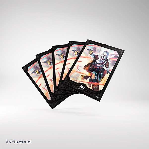 Star Wars Unlimited Art Sleeves Mandalorian Card Sleeve by Gamegenic 4